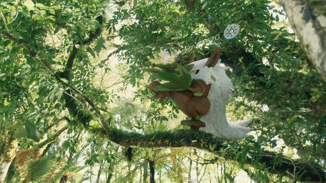 公園の3Dポケモン、ポケモンGOのCM