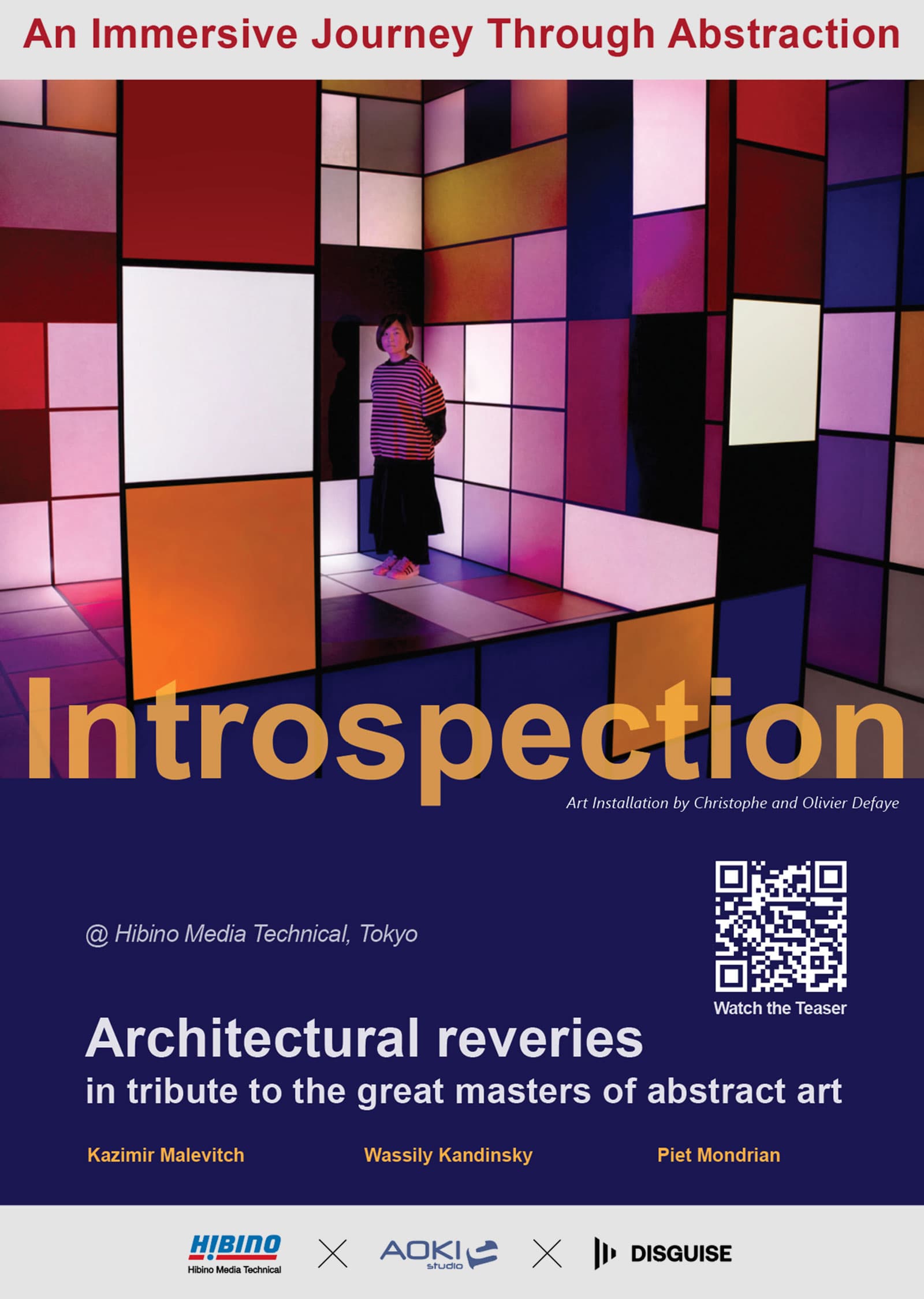 Introspection インスタレーションのポスター