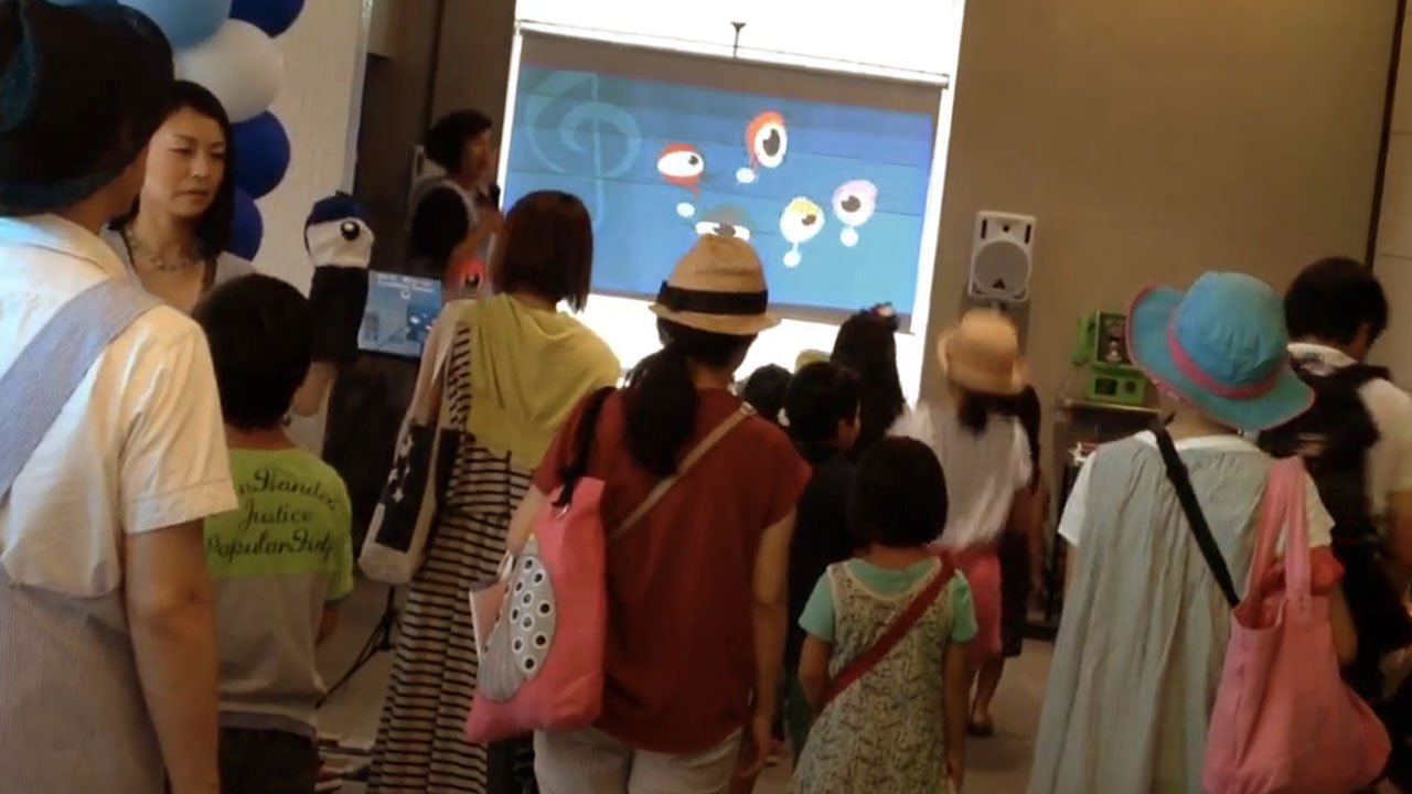 Musical awakening workshop at Kineko